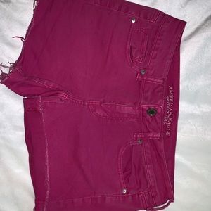 Pink American Eagle shorts